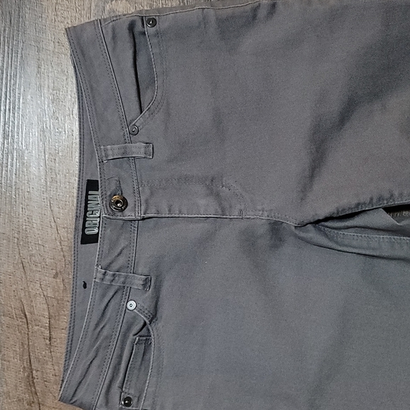 Gently Loved like new grey straight cut jeans by Nicole Miller original size 4 - Picture 2 of 8